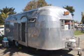 Classic 1953 Airstream Flying-Cloud Trailer in Original Un-Polished Patina